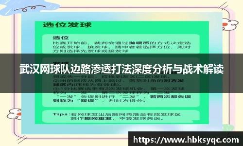 武汉网球队边路渗透打法深度分析与战术解读